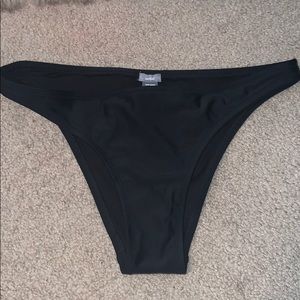 Black bikini bottoms